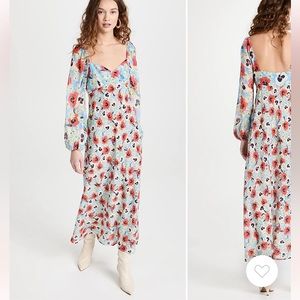 RIXO Gio Floral Dress NWT